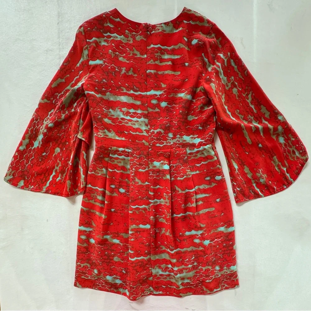 Twinkle by Wenlan Silk Dress 3/4 Sleeves (2)